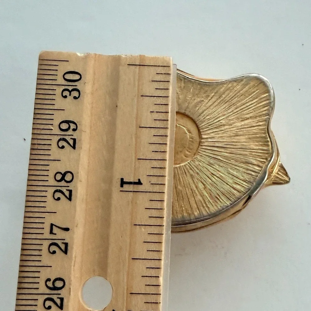 1994 Estée Lauder Sleeping Cat Solid Perfume Compact